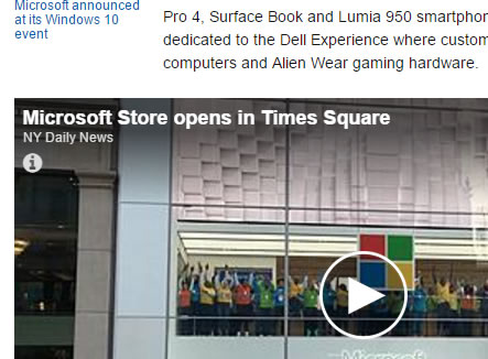 Microsoft Store opens in Times Square NYDN Wrong on Youtube