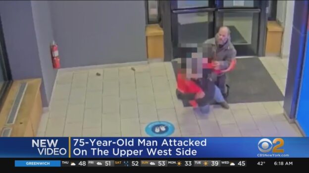 Video: 75-Year-Old Attacked From Behind In Bank Lobby