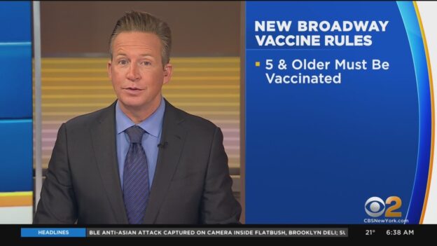 New Broadway Vaccination Requirements￼
