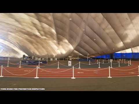 New Jersey indoor sports bubble collapses from snowstorm