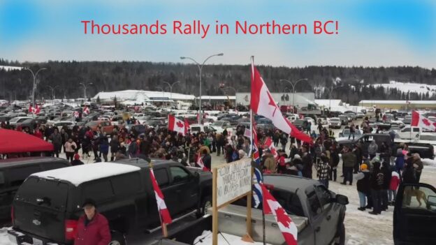 Gridlessness Goes to Town – Freedom Rally Jan 29 2022 – #FreedomConvoy