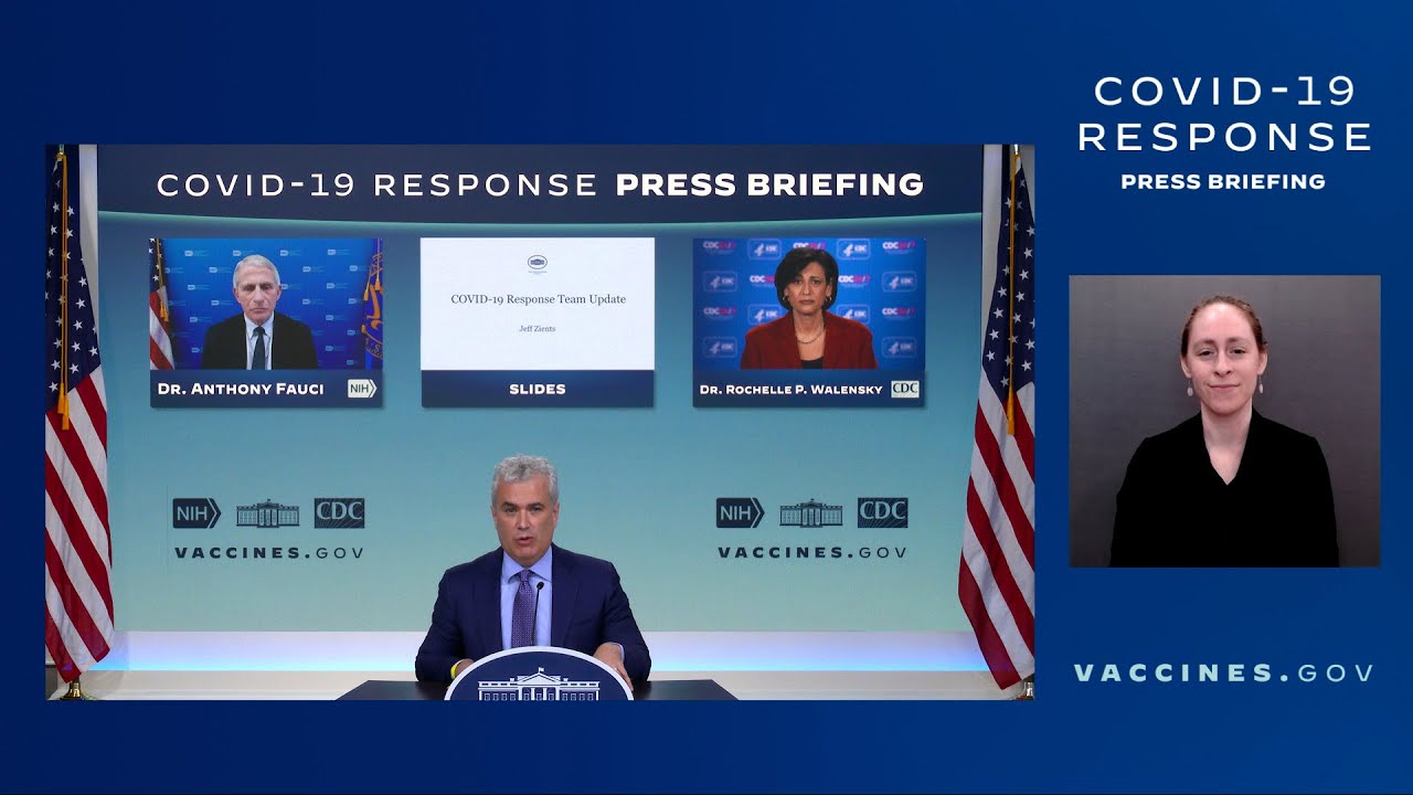 Press Briefing by White House COVID-19 Response Team and Public Health Officials – video