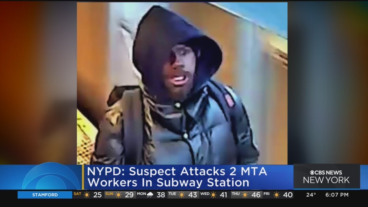 NYPD: Suspect Attacks 2 MTA Workers In Prospect Avenue  Subway Station