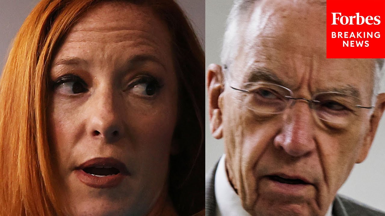 Grassley Takes Aim At Jen Psaki: ‘How Much More Out Of Touch Could The Biden Admininstration Be?’