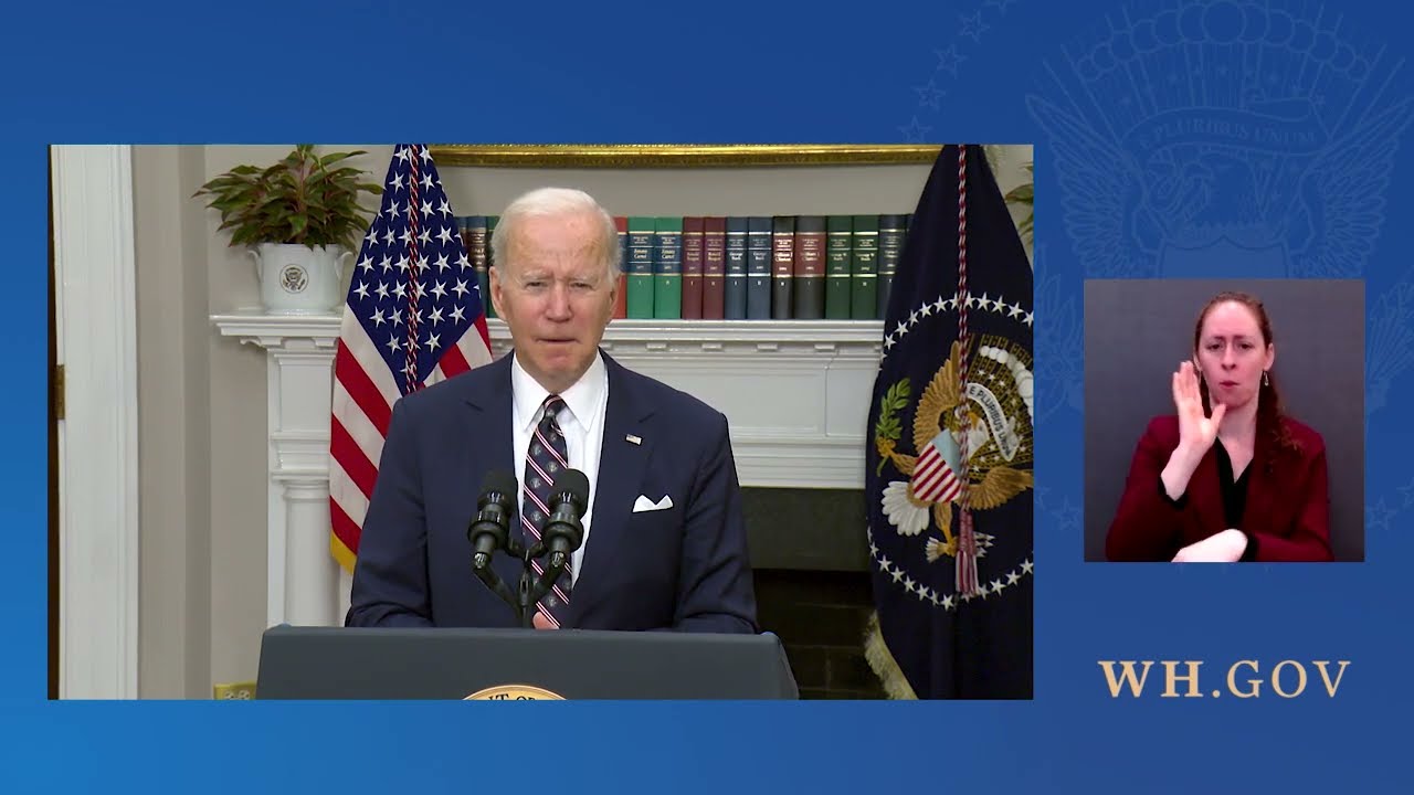 Joe Biden Delivers Remarks on a Successful Counterterrorism Operation￼