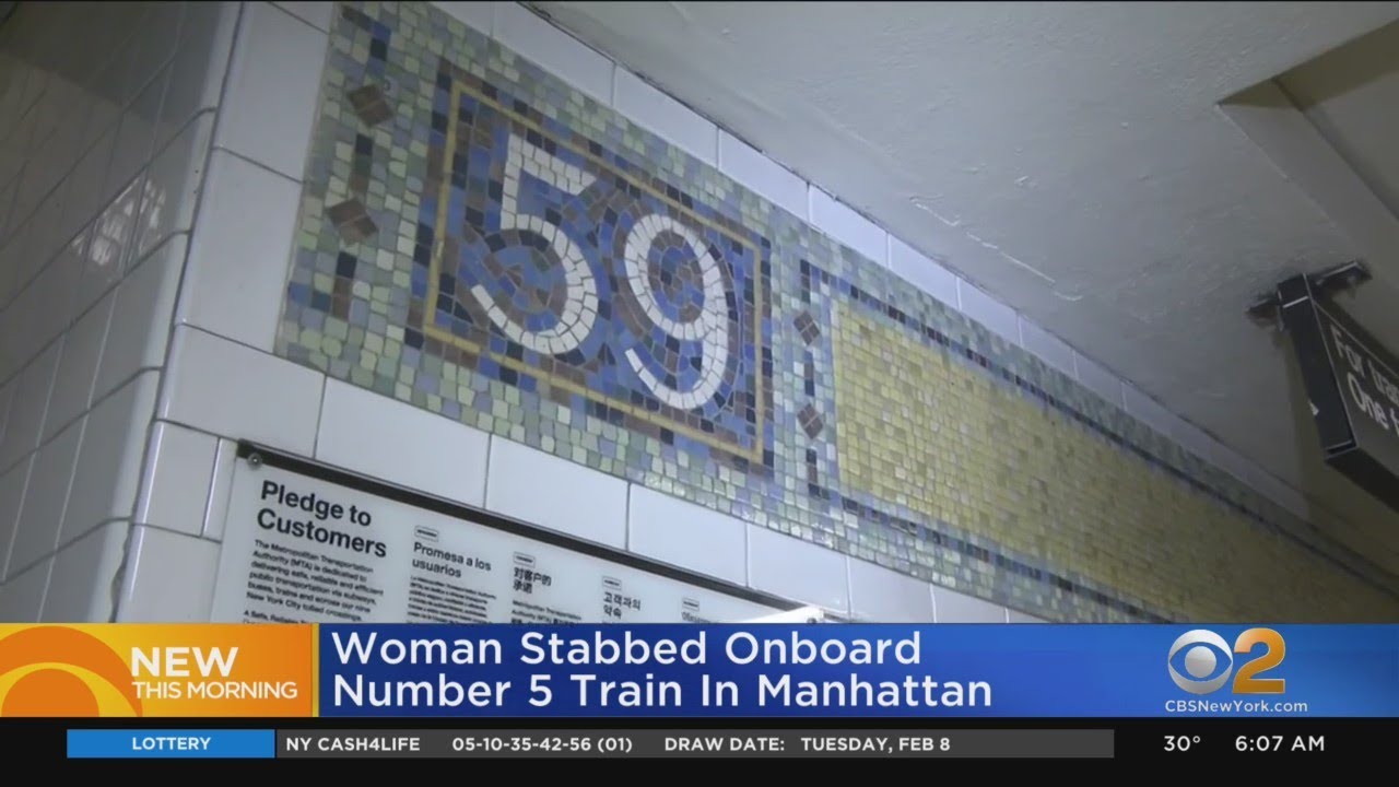 Woman Slashed On Manhattan Subway
