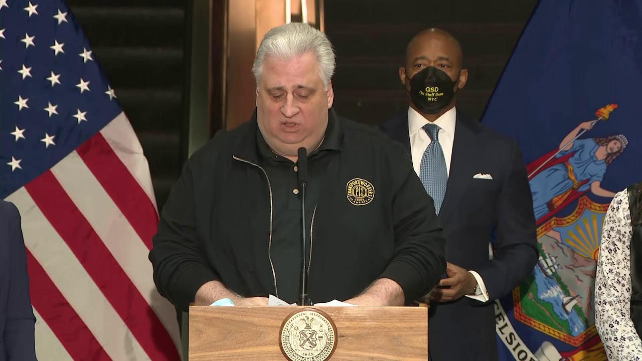 Mayor Eric Adams Makes Mental Health and Subway Announcement
