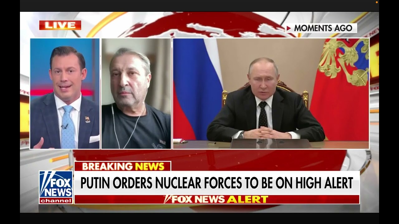 Gary Yuri Tabach on Fox & Friends. Putin – Paranoid Psychopath With a Nuclear Chernobyl Blackmail