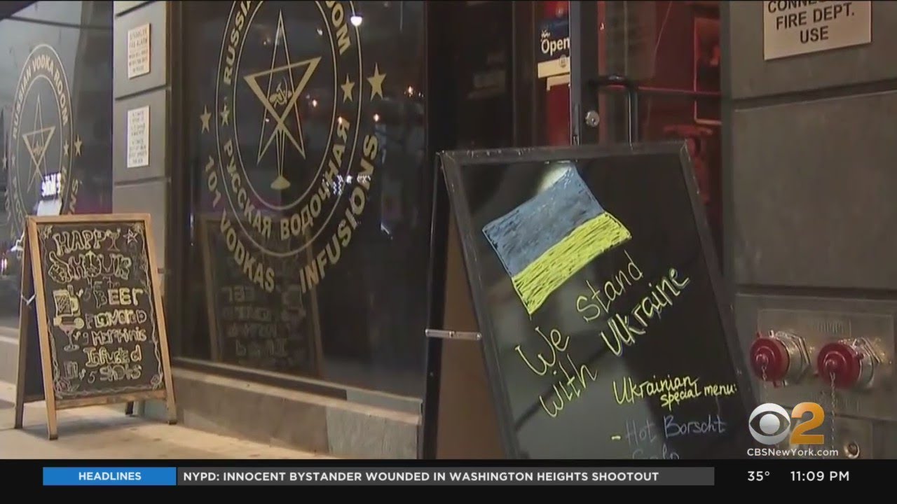 Russian restaurants in NYC voice support for Ukraine