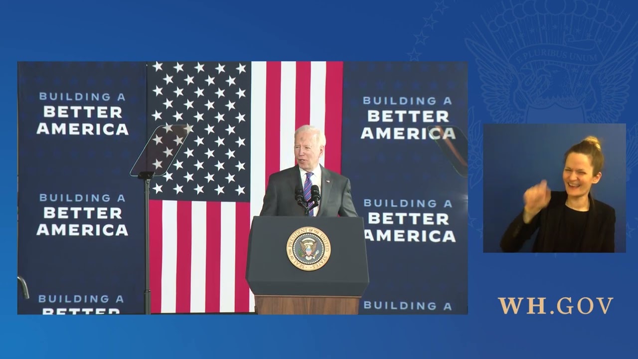President Biden and The First Lady Deliver Remarks on Building a Better America