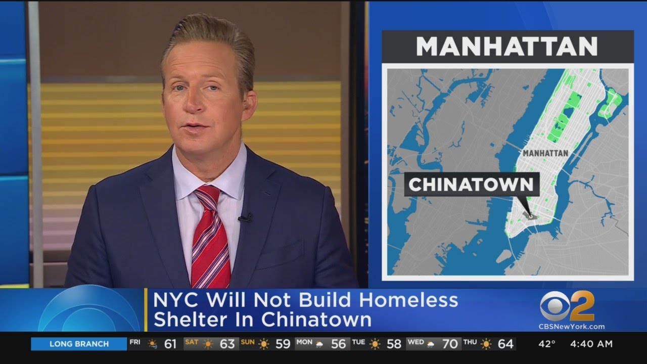 NYC will not build Chinatown Homeless shelter