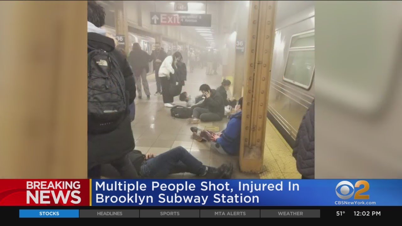 New York subway shooting: What we know at noon
