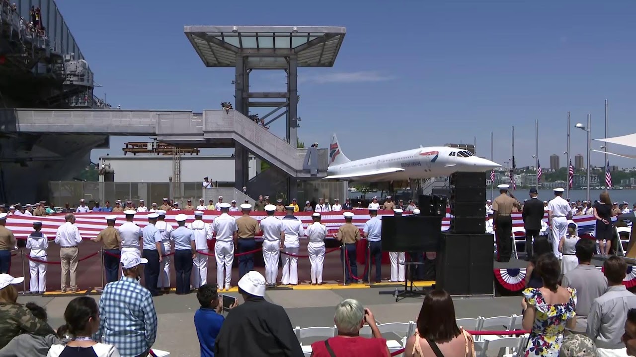 New York. Mayor Eric Adams Delivers Remarks at the Intrepid Sea, Air, and Space Museum’s Memorial Day Ceremony