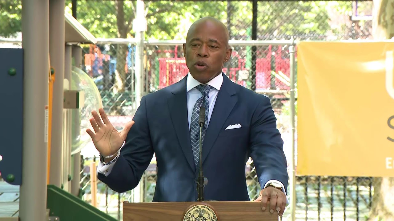 Mayor Eric Adams Makes Child Care-Related Announcement
