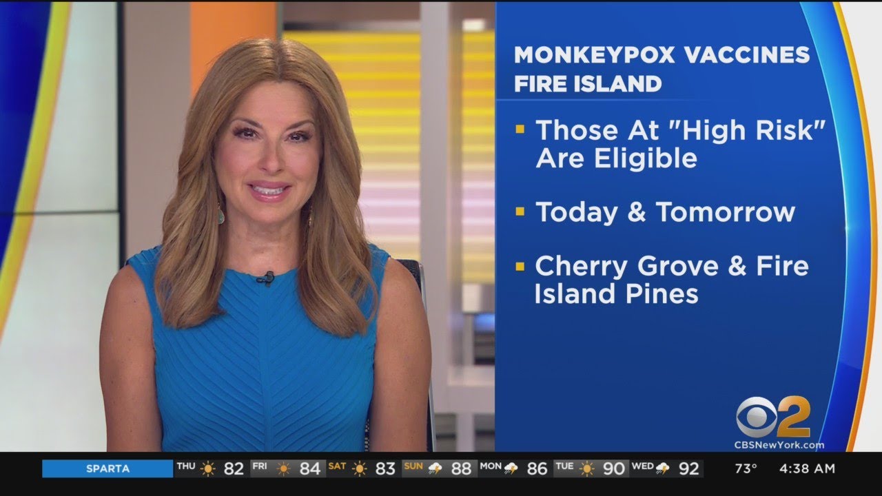 Monkeypox vaccine clinics on Fire Island