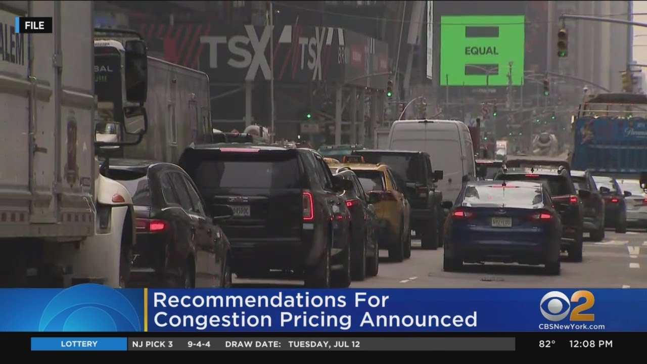 Manhattan borough president lays out congestion pricing recommendations