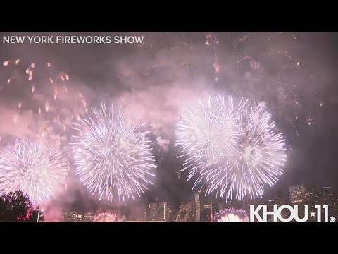 New York 2022 Fourth of July fireworks show