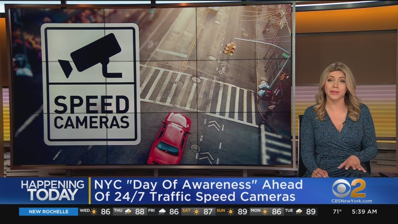 NYC spreading word about new speed camera rules