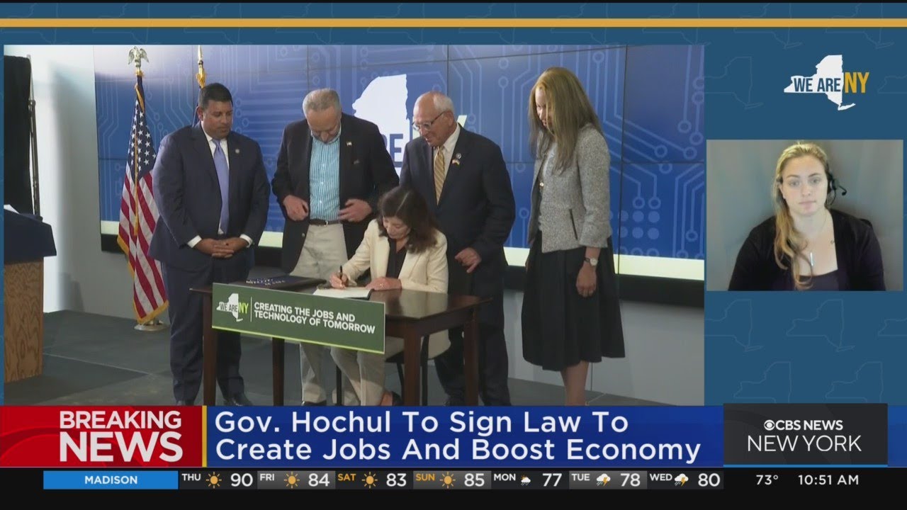 Gov. Hochul signs bill to create jobs, boost upstate economy