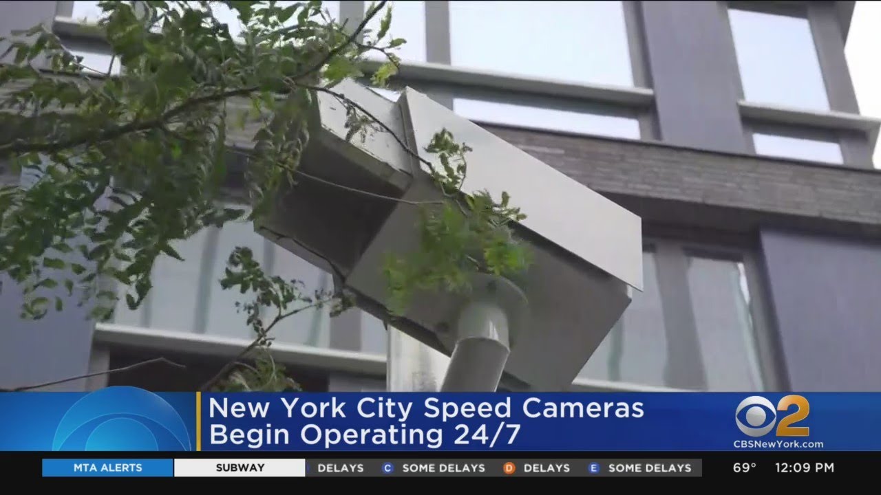 NYC speed cameras now 24/7