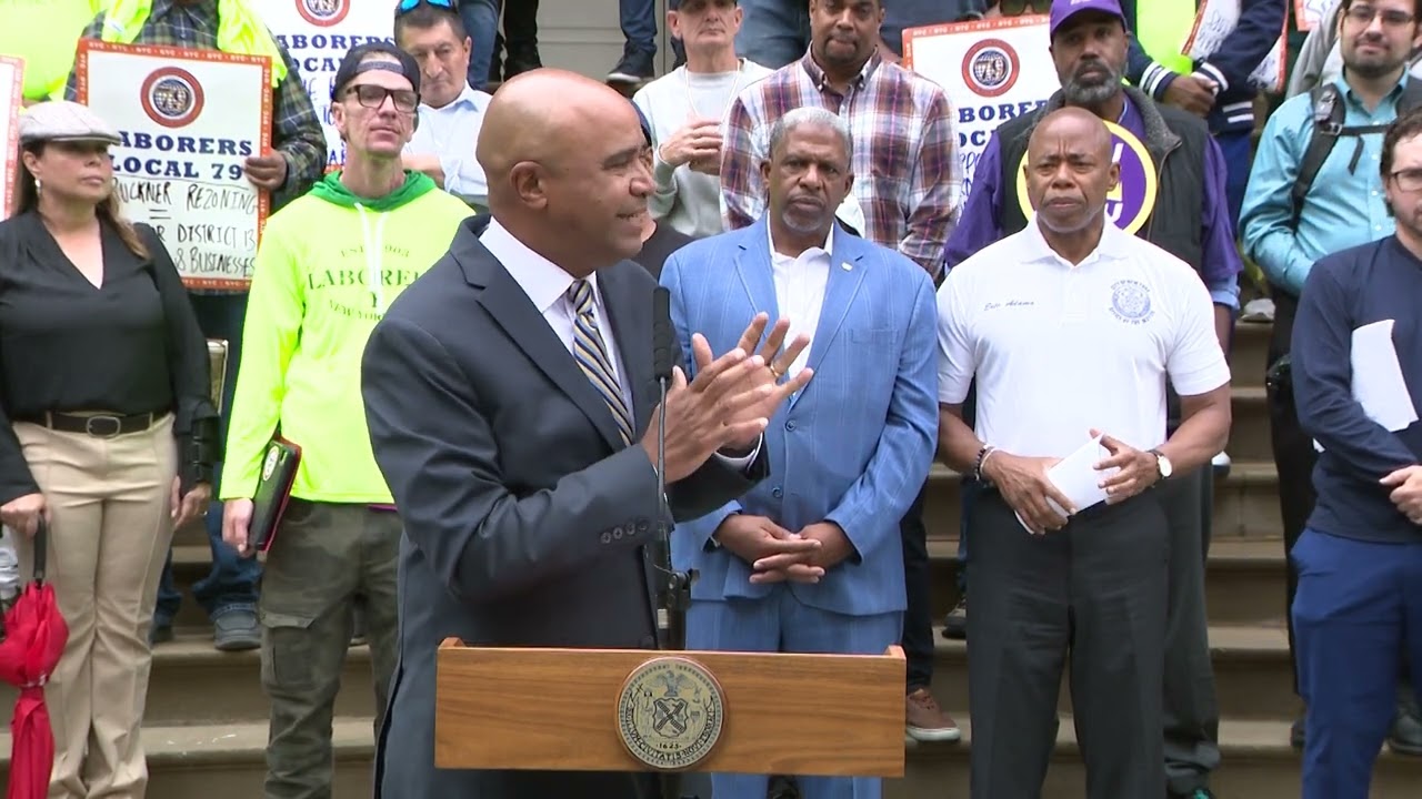 Mayor Eric Adams Delivers Remarks at Rally in Support of Affordable Housing