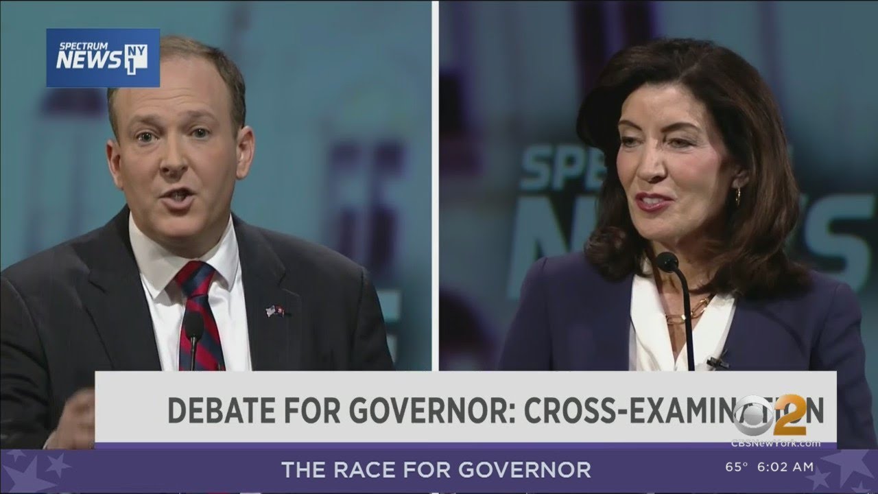 Crime front and center in New York governor debate