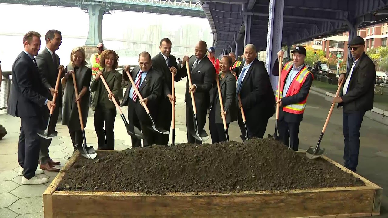 New York. Mayor Eric Adams Makes Coastal Resiliency-Related Announcement