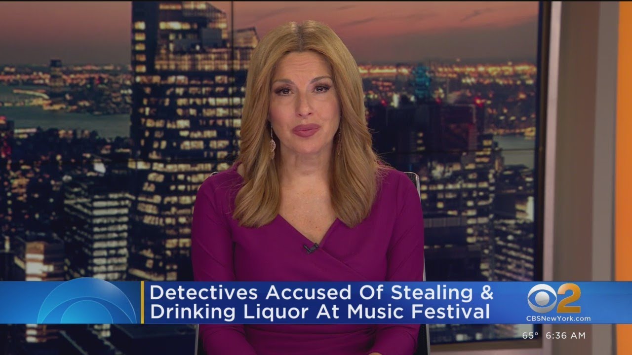 Detectives accused of stealing alcohol from music festival