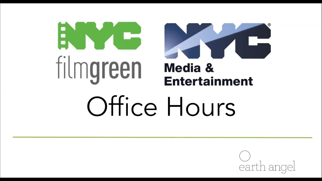 New York. Mayor’s Office of Media and Entertainment – NYC Film Green Sept. Office Hours: Producers Roundtable