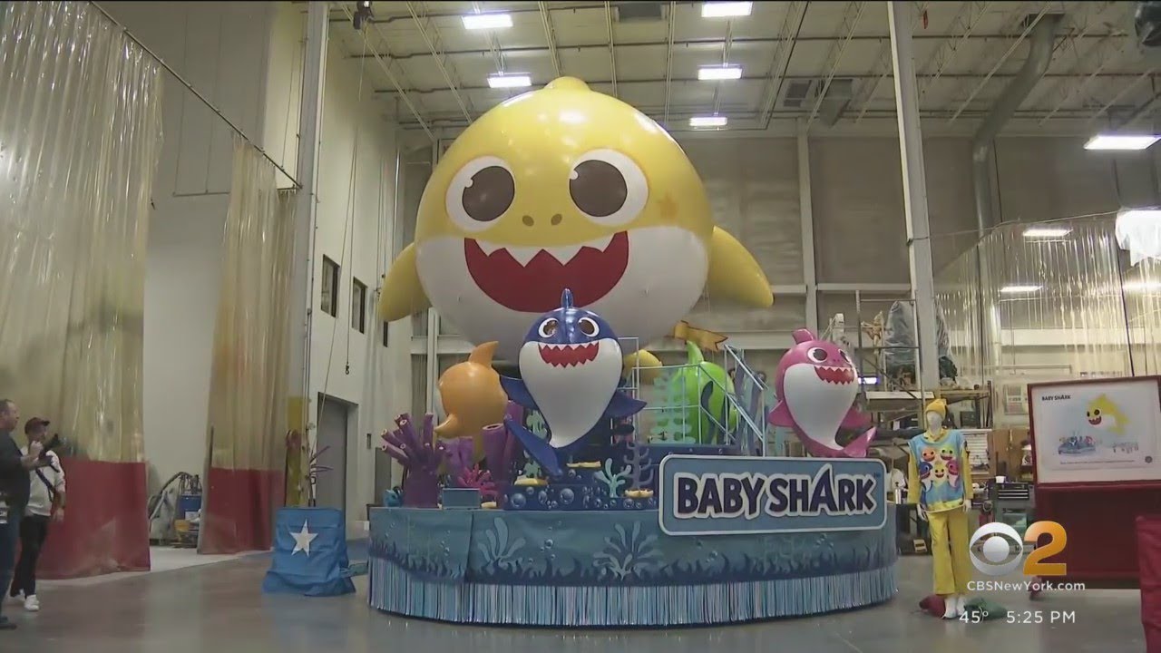 New floats for Macy’s Thanksgiving Day Parade get their final touches