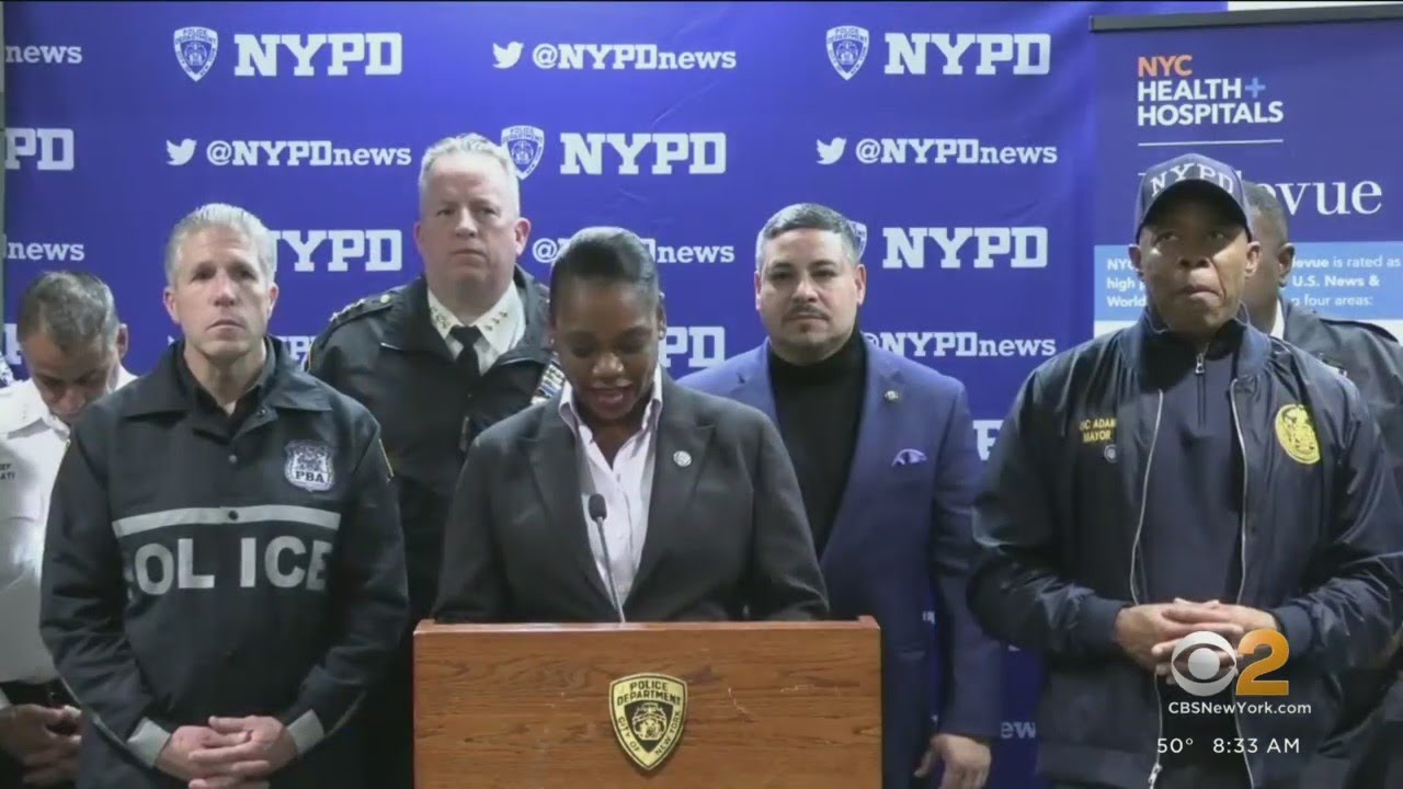 Mayor Eric Adams Delivers Update on NYPD Officers Attacked in Manhattan