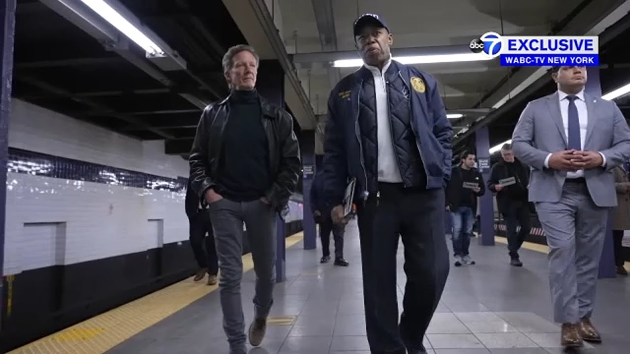 New York. Mayor Adams Rides Subway Overnight on One Year Anniversary of Subway Safety Plan, Announces Over 4,000 New Yorkers Accepted Shelter Since Launch of Plan