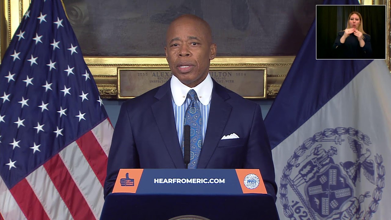 NYC Mayor Eric Adams Launches Task Force to Combat Retail Theft