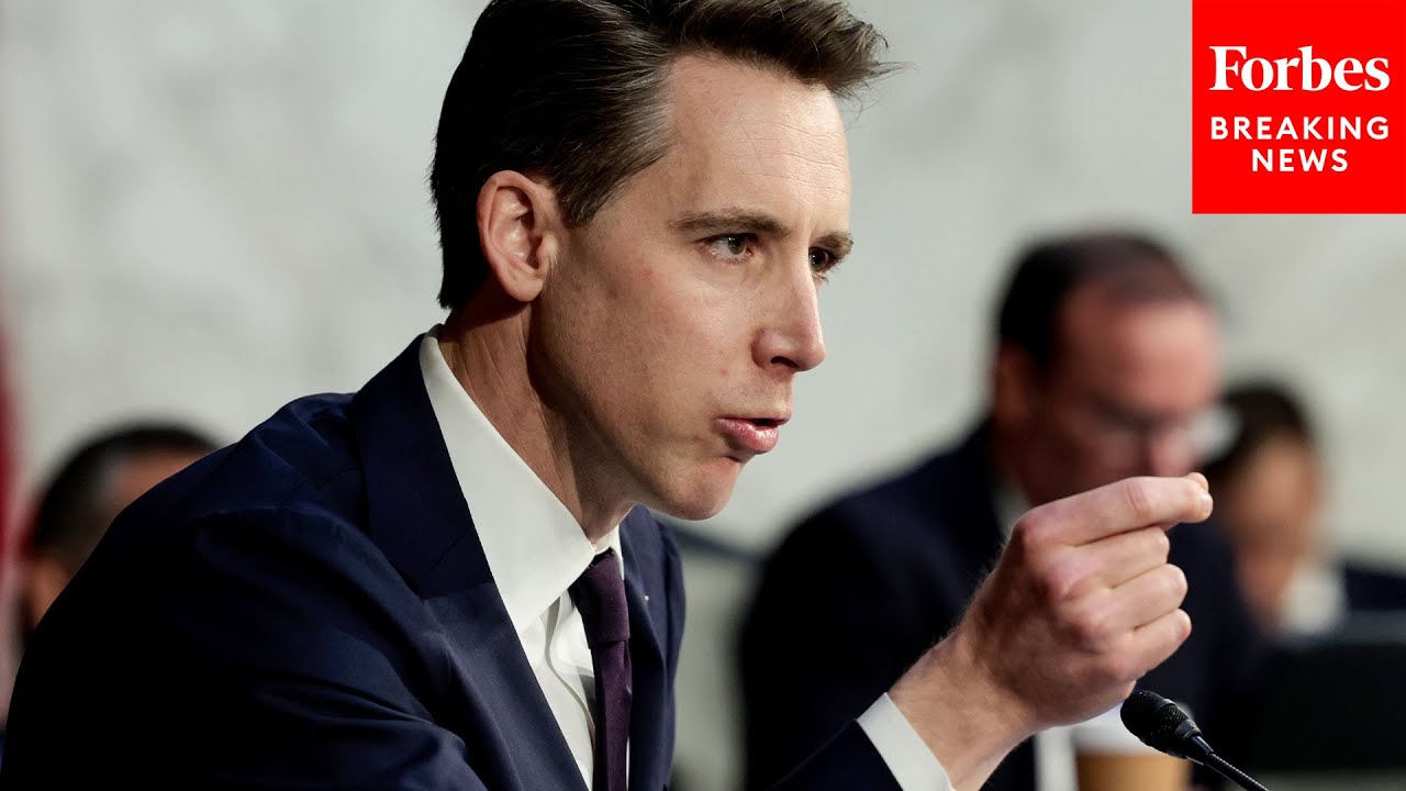 Algorithms Are Designed By Humans: Josh Hawley Calls Out Big Tech Amid Push For Section 230 Reform