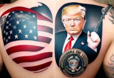 The Rise of Donald Trump Tattoos in American Political Culture