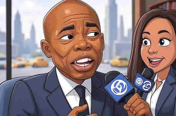 NYC NEWS MAOYR ERIC ADAMS TV NEWS