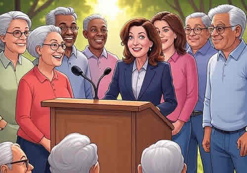 New York News State Hochul Free rides for elders
