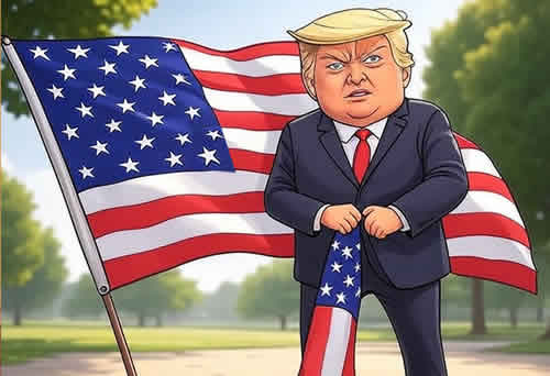USA Mews Trump Flag Law 2025 Midtown Tribune