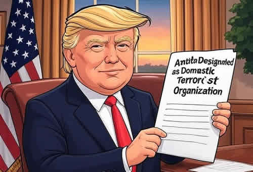 USA News Trump Antifa