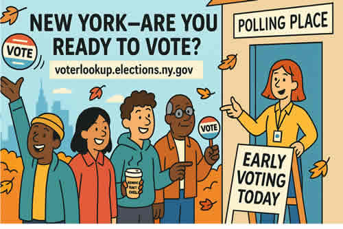 NY news early voting New York