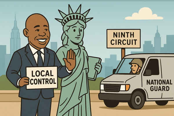 New York City, 73 Others Urge Ninth Circuit to Keep Block on Federal Guard Deployment