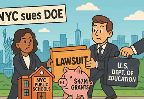 City of New York Files Lawsuit Against U.S. Department of Education .