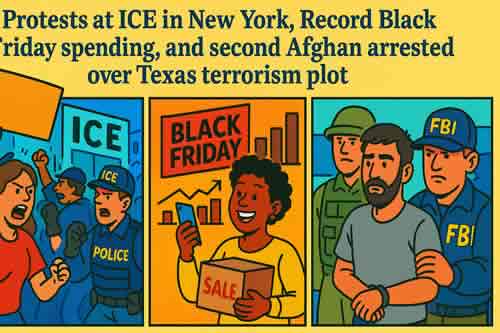 New York News - Chaos at New York ICE Protest