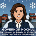 NY news Hochull 2025 snow