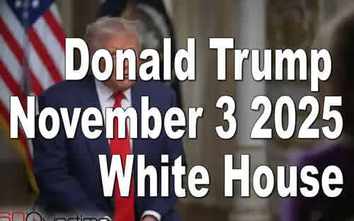 White House. Trump Touts Nine-Month Record on ‘60 Minutes,’ Urges Democrats to Reopen Government