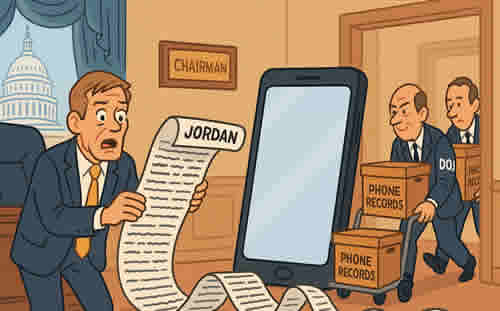 Biden-Harris Justice Department Gathered Chairman Jordan’s Phone Records for Over Two Years