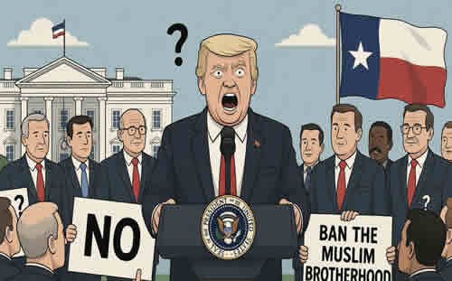 Trump Vows Muslim Brotherhood BAN