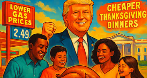 USA news 2025 White House lower price thanksgiving day