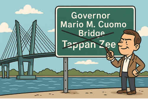 Cuomo bridge NY news Tappan Zee 2025