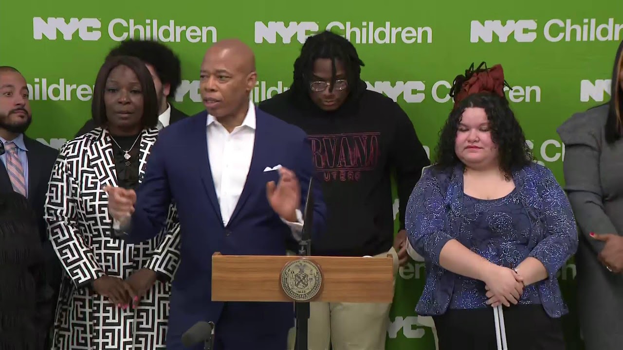 Mayor Eric Adams Makes Youth Investment and Affordability Announcement